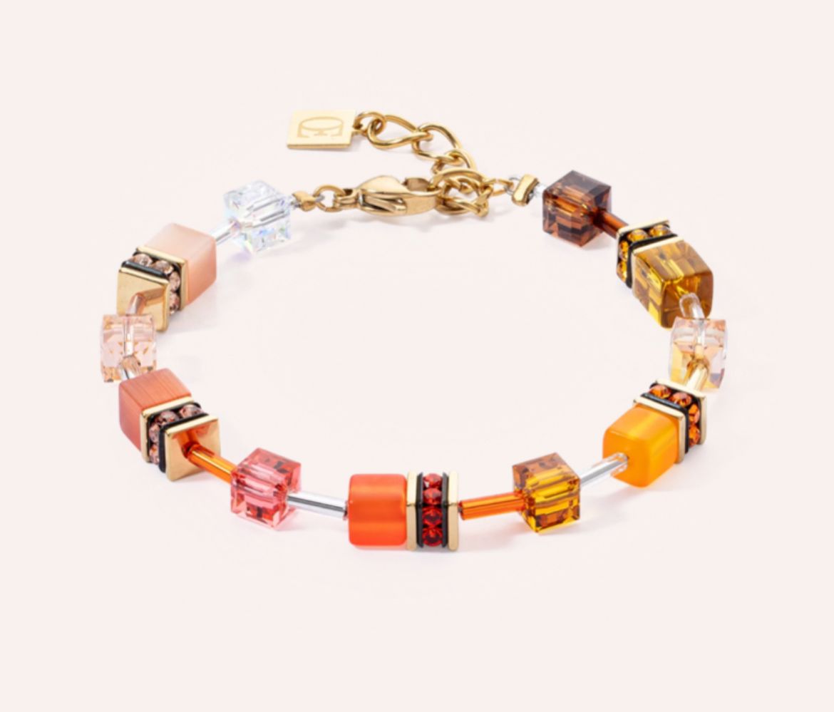 Picture of GeoCUBE® Iconic bracelet Sunset gold