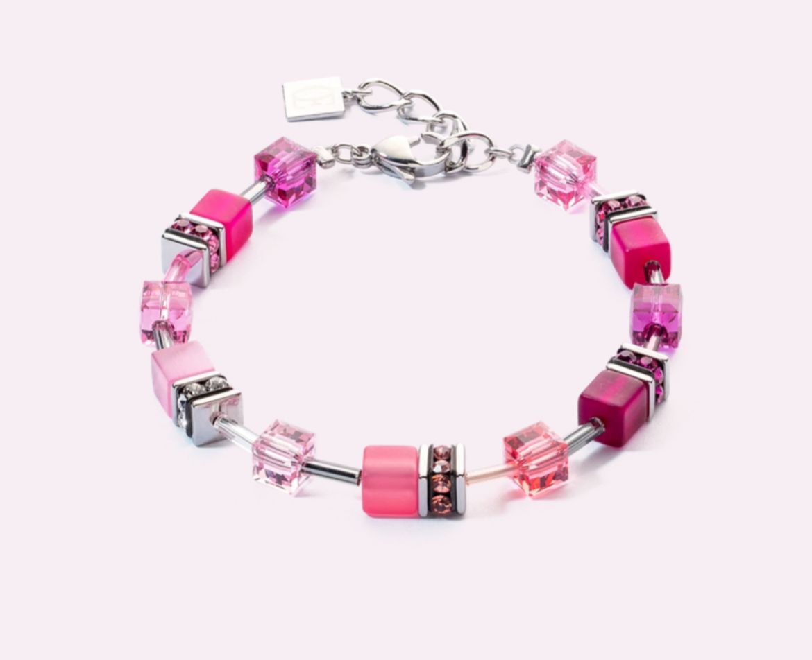 Picture of GeoCUBE® Iconic bracelet Viva Magenta