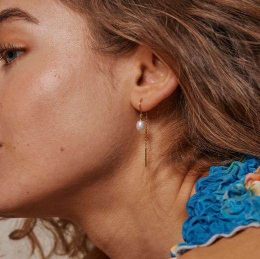 Picture of Pearl Eleanor Drop Earrings
