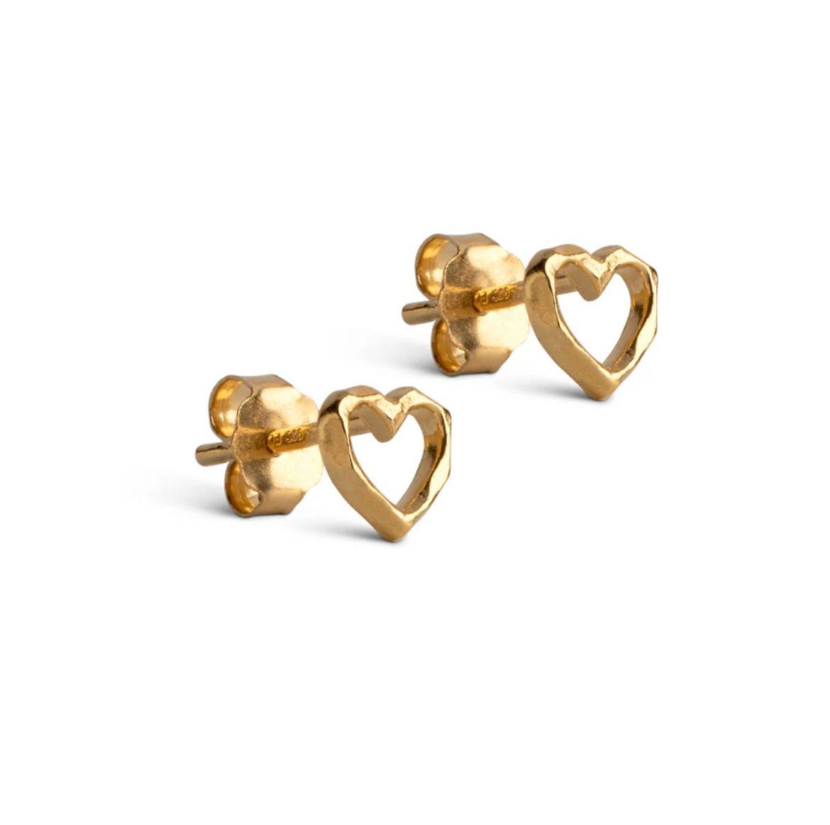 Picture of Organic Heart Studs