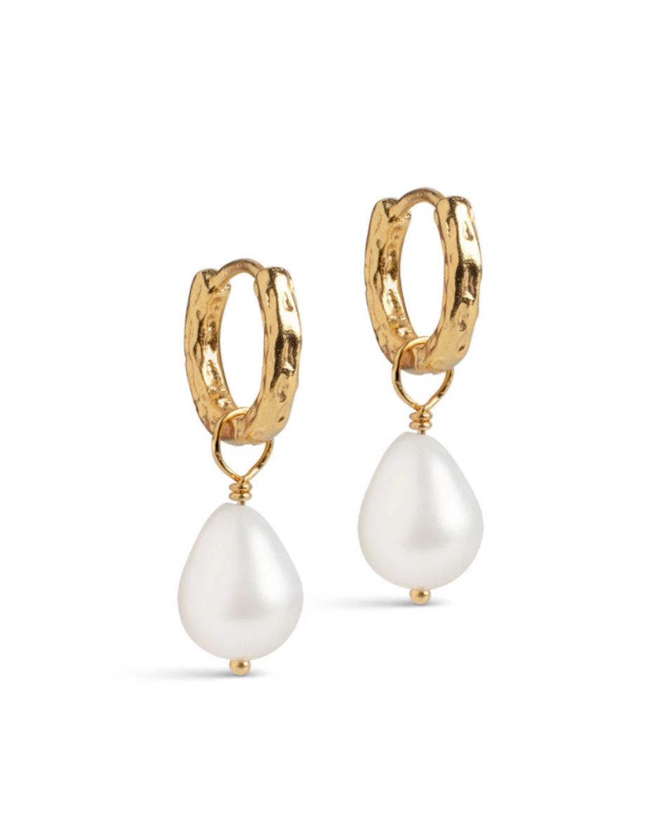 Picture of Significant Pearl Hoops