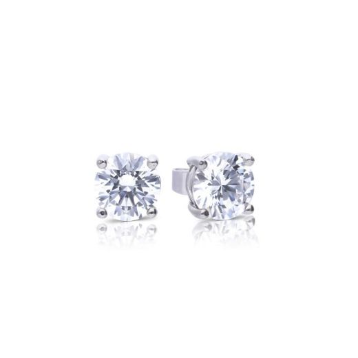 Picture of Four Claw Set Cubic Zirconia 0.25ct-2cts Ear Studs