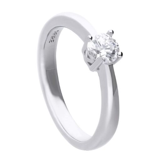 Picture of Four Claw Set Cubic Zirconia 0.25ct-2cts Rings