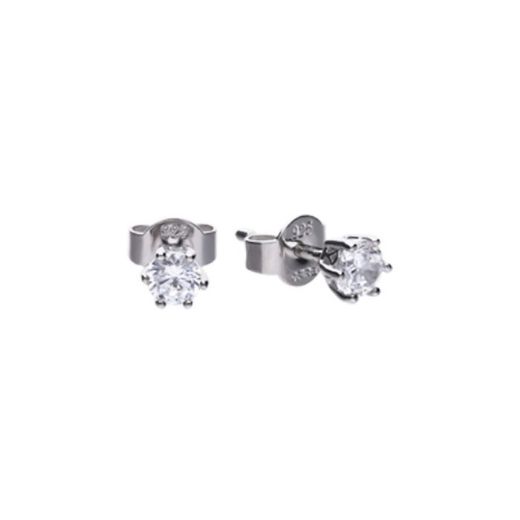 Picture of Six Claw Set Cubic Zirconia 0.25ct-2cts Ear Studs 
