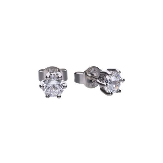 Picture of Six Claw Set Cubic Zirconia 0.25ct-2cts Ear Studs 