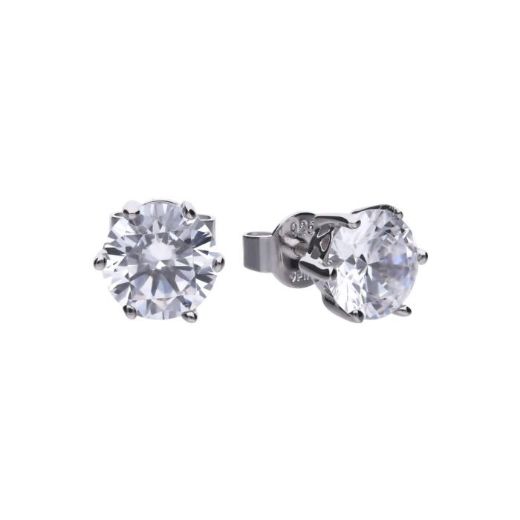Picture of Six Claw Set Cubic Zirconia 0.25ct-2cts Ear Studs 