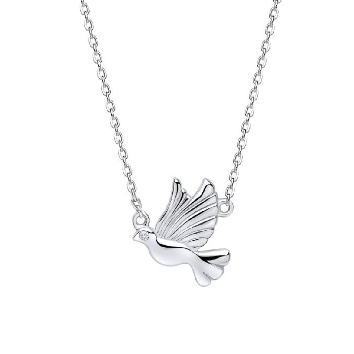 Picture of Dove Necklace with Diamond