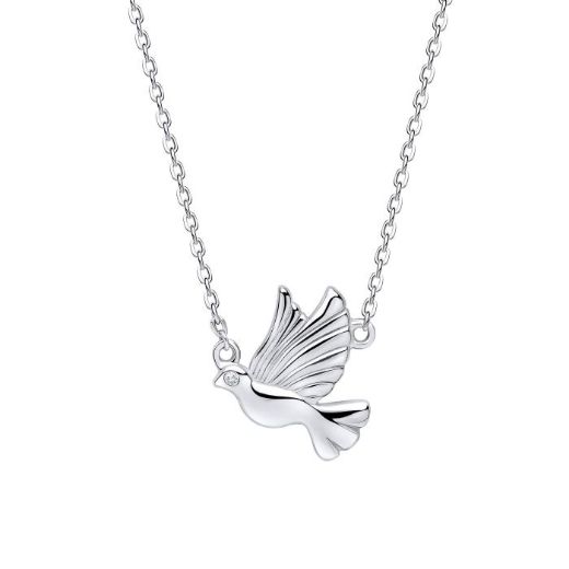 Picture of Dove Necklace with Diamond