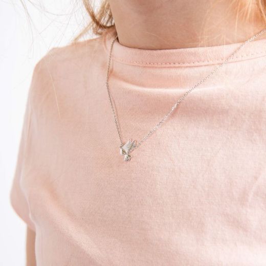 Picture of Dove Necklace with Diamond