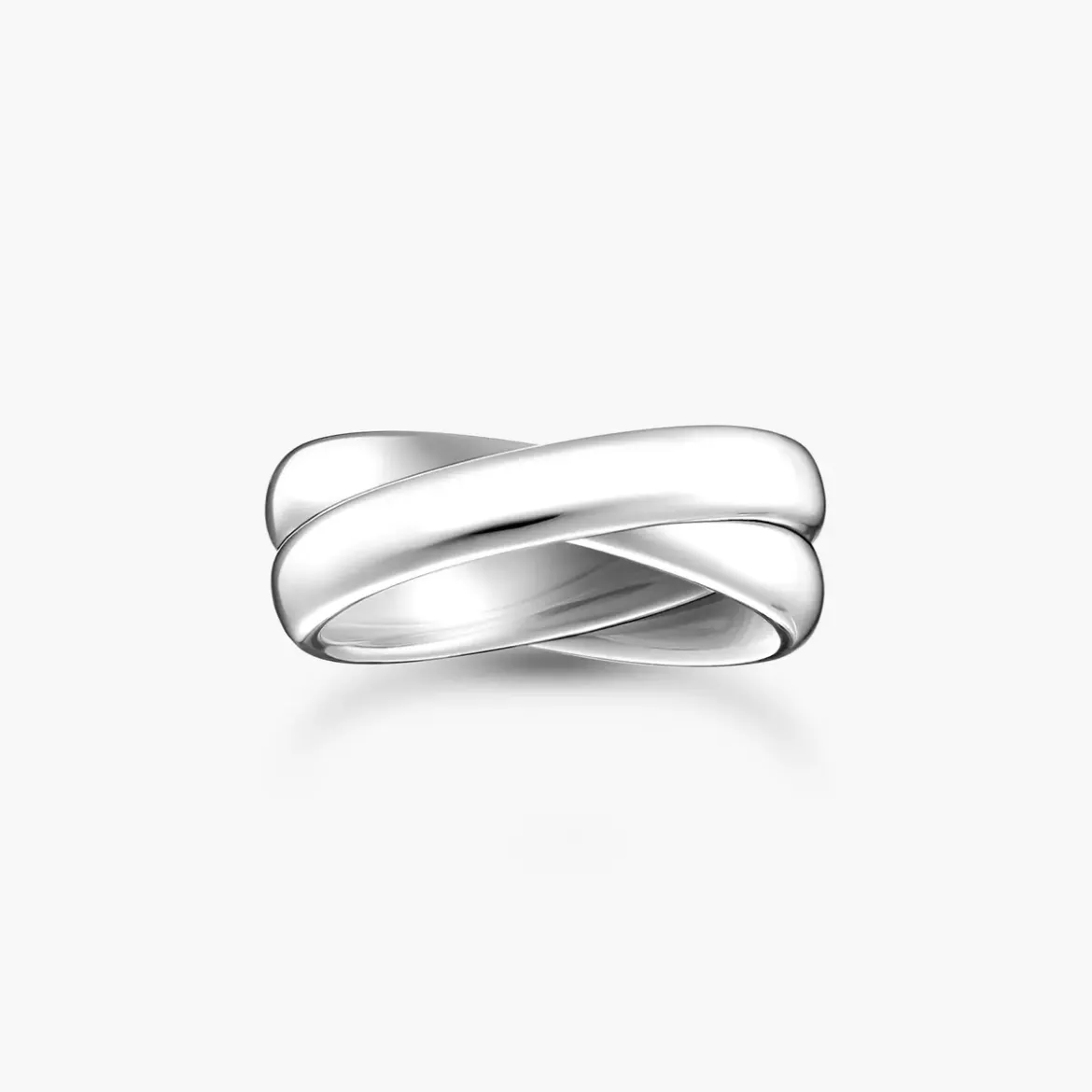 Picture of Crossover silver ring