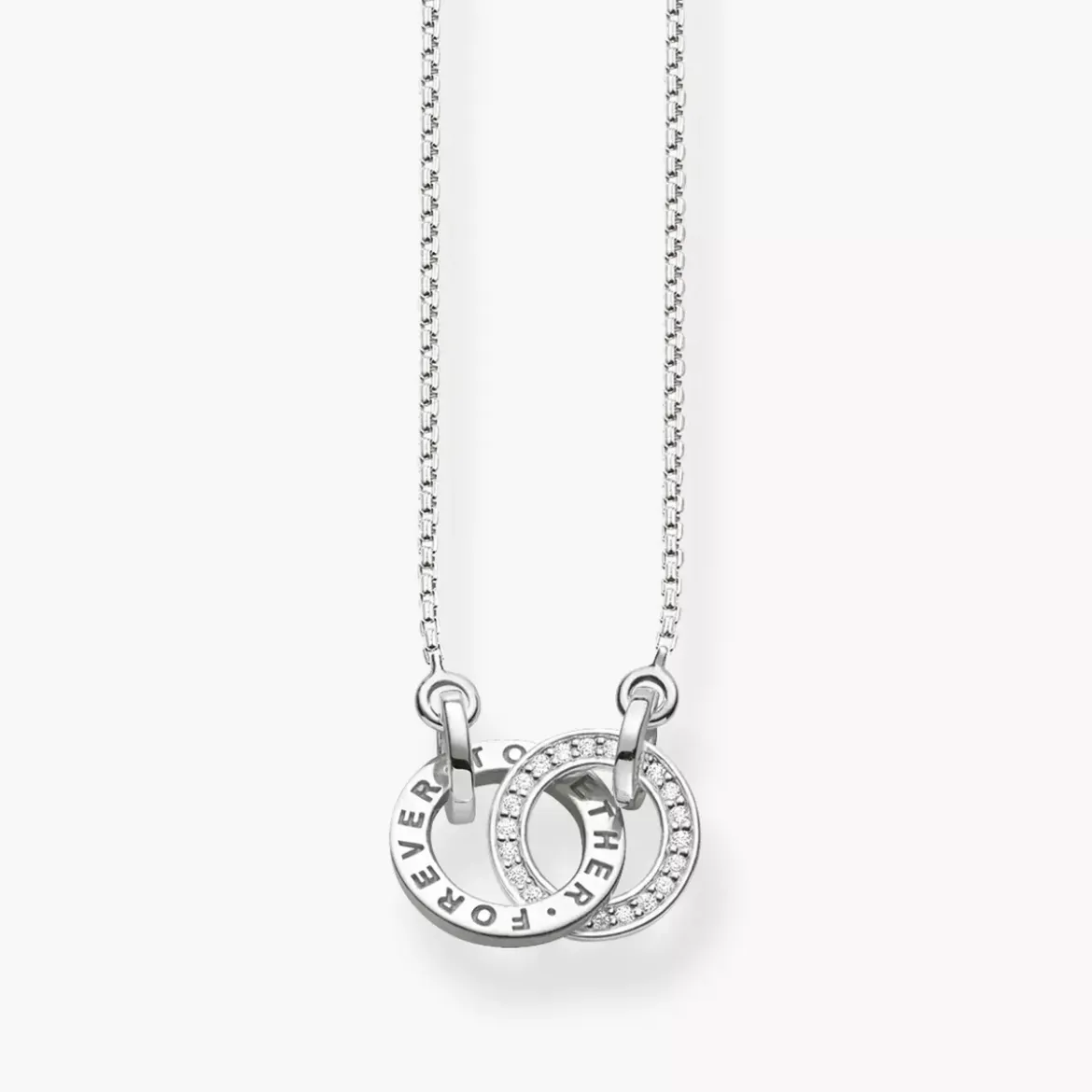 Picture of Forever together necklace silver