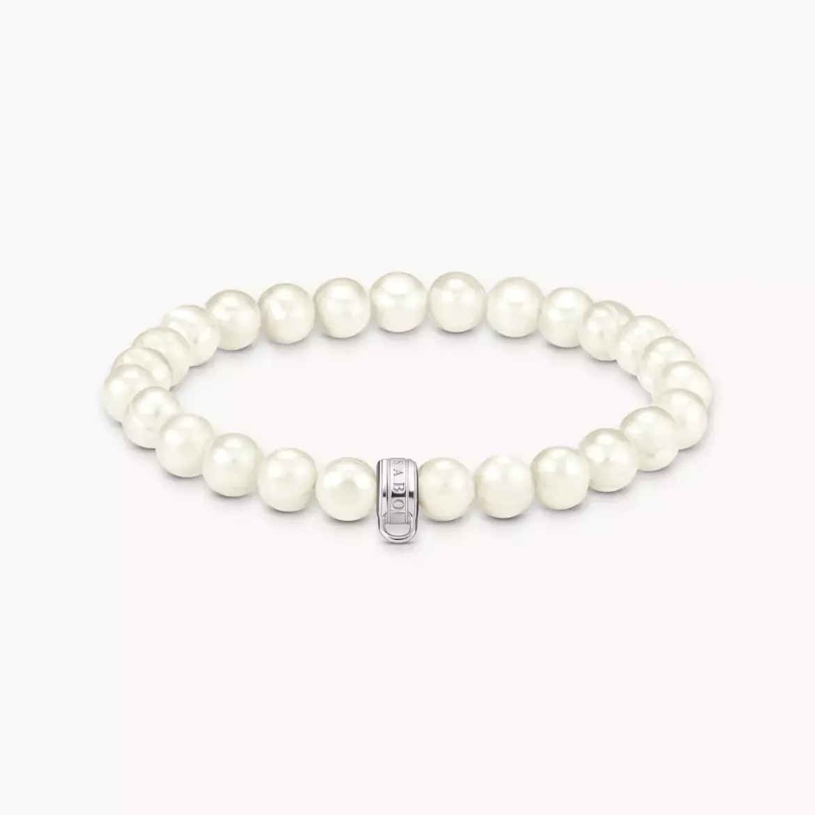 Picture of Freshwater cultured pearl charm bracelet