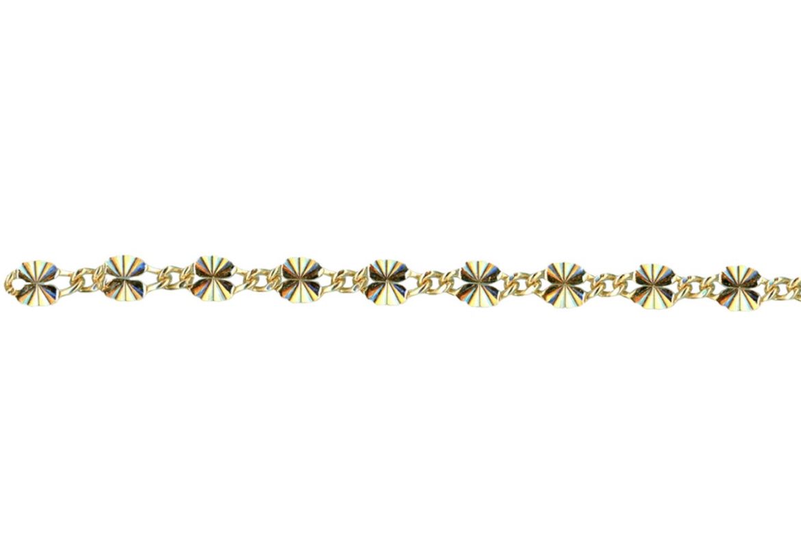 Picture of Figaro short link, starburst long link